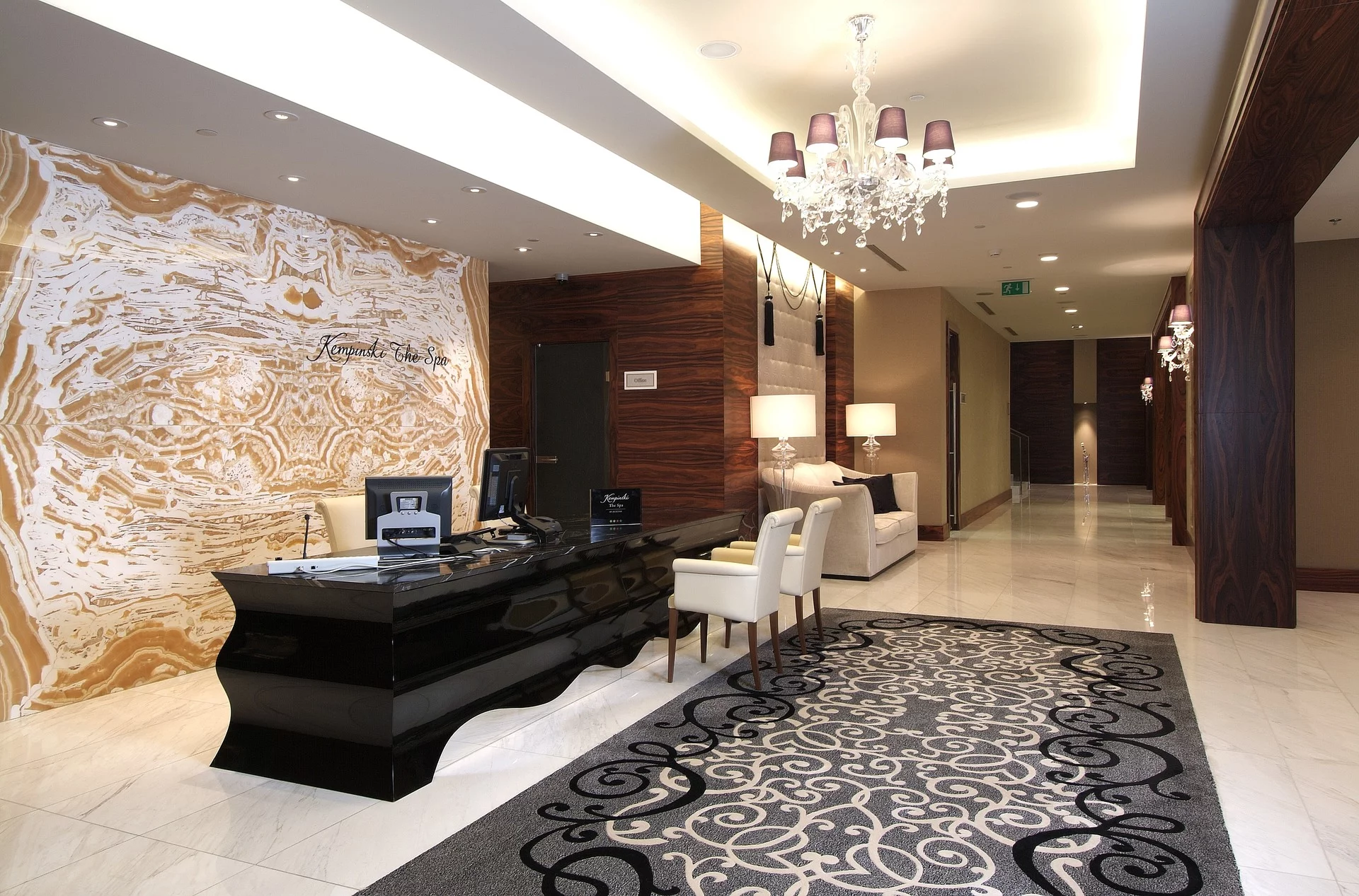 High Tatras - Slovakia SPA, entrance hall Grand Hotel Kempinski 4*